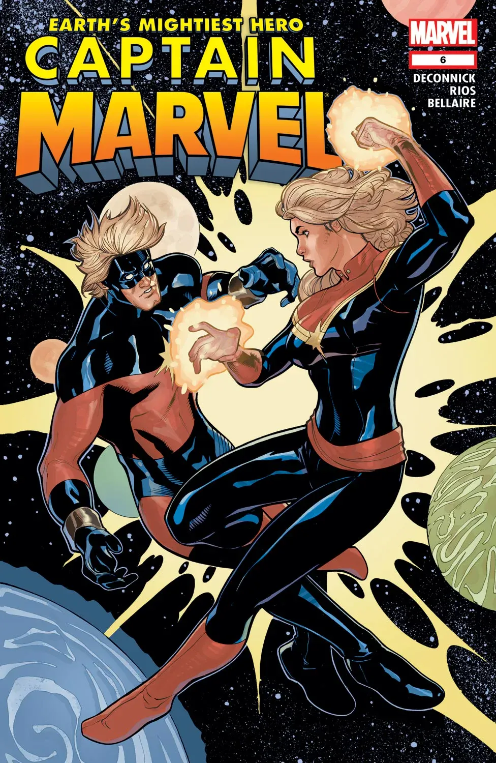 Couverture de Captain Marvel (2012) #6