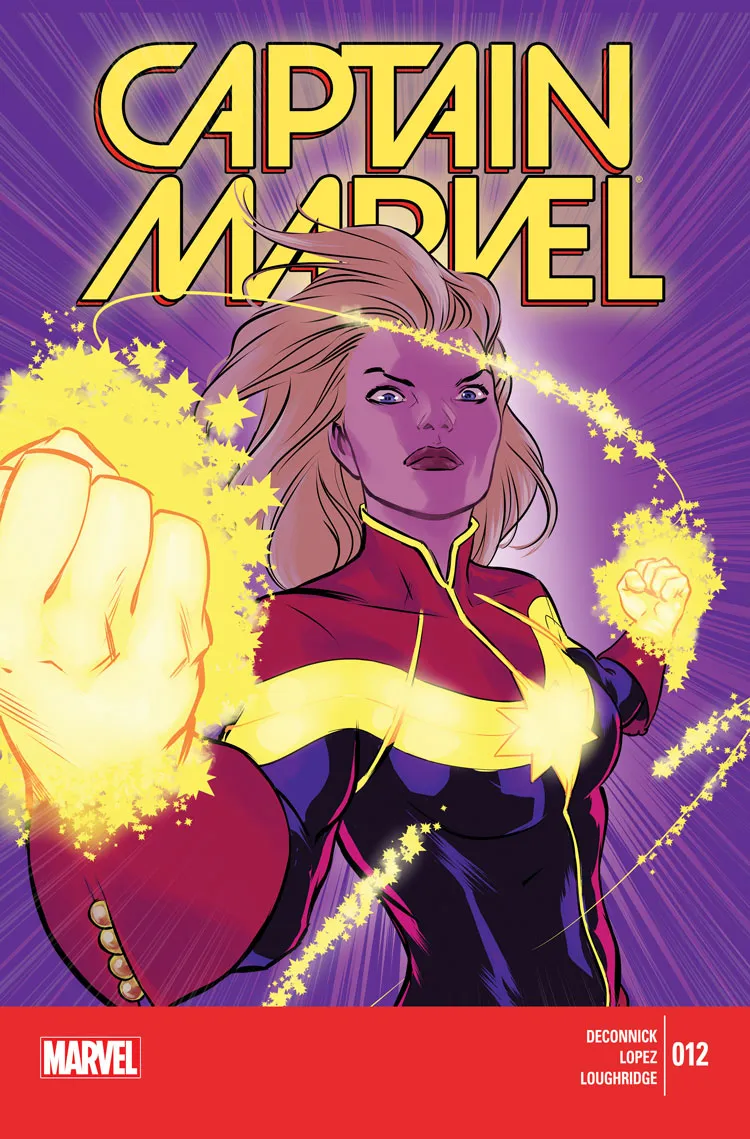 Couverture de Captain Marvel (2014) #12
