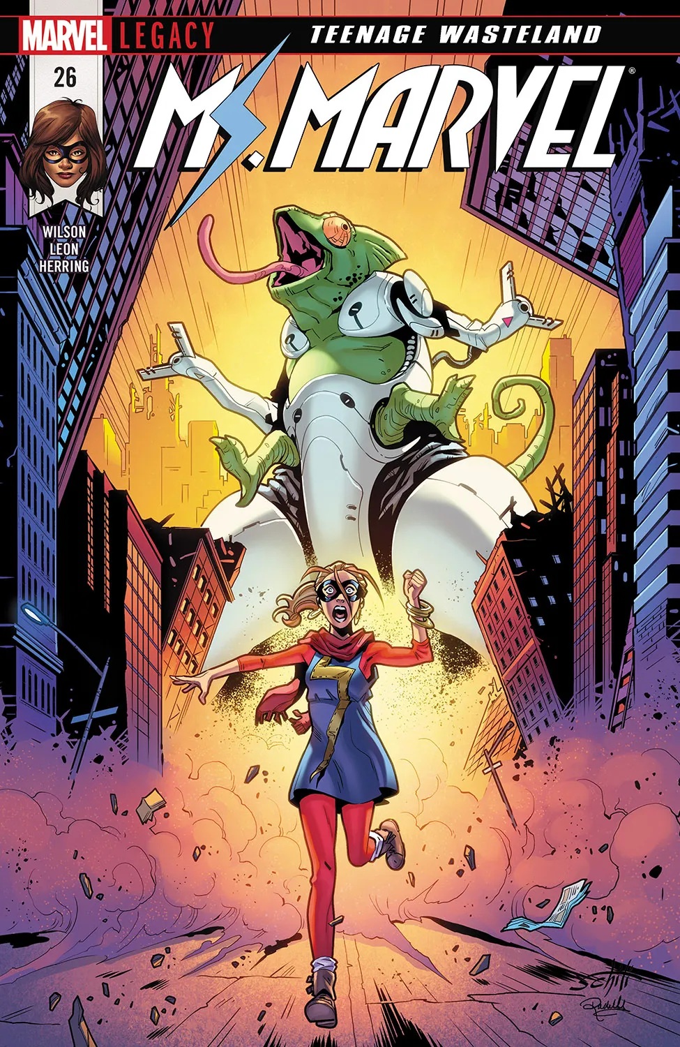 Couverture de Ms. Marvel (2015) #26