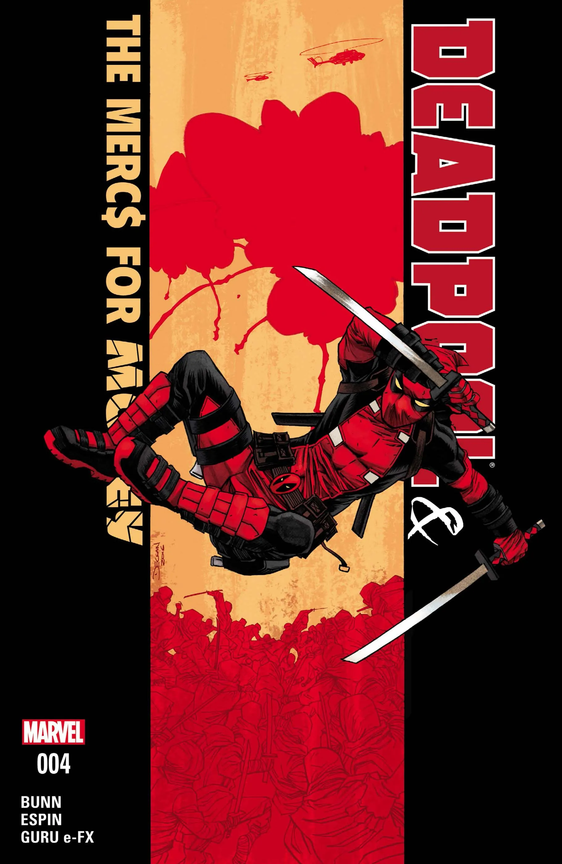 Couverture de Deadpool & the Mercs for Money (2016) #4