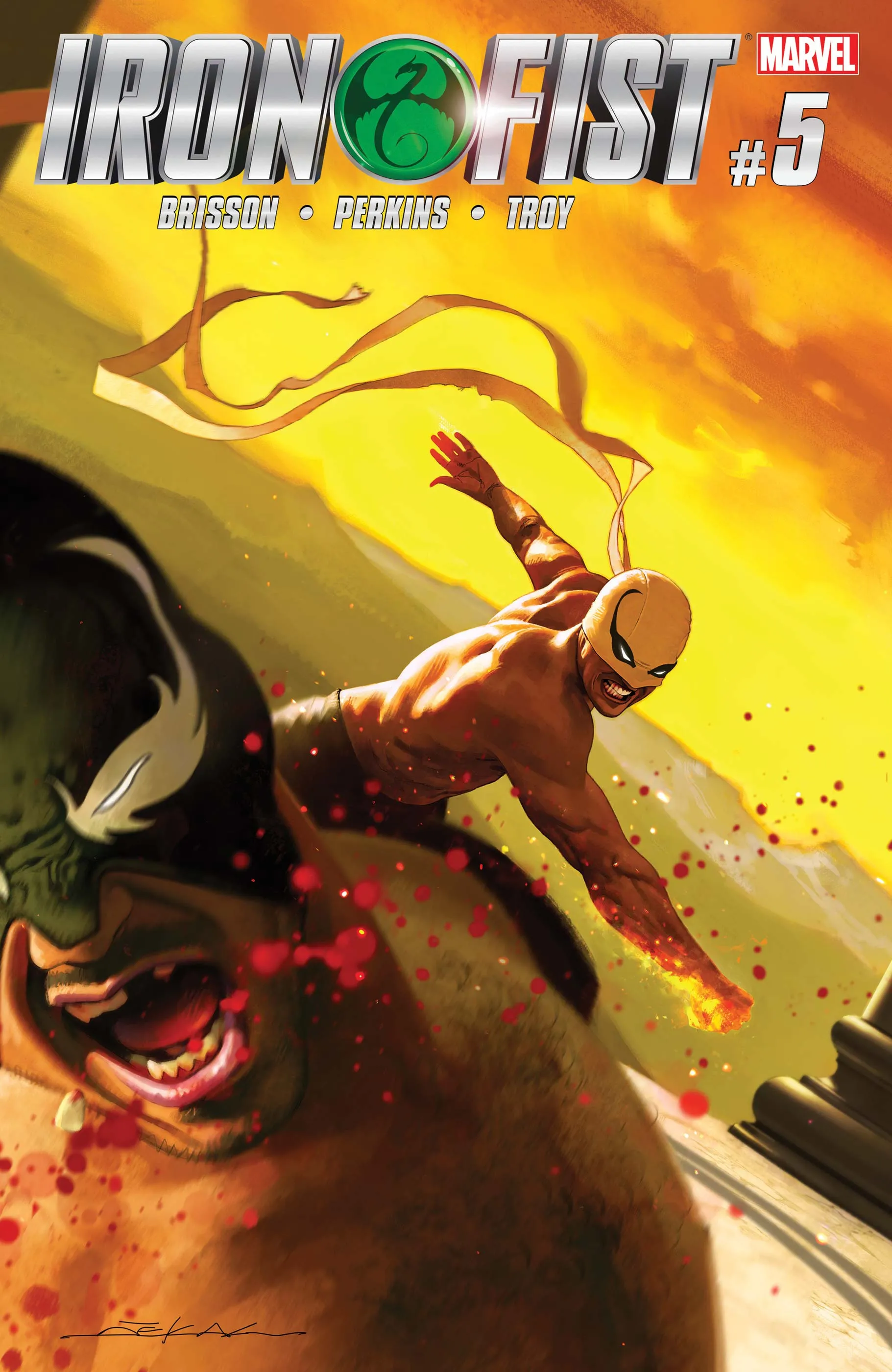 Couverture de Iron Fist (2017) #5