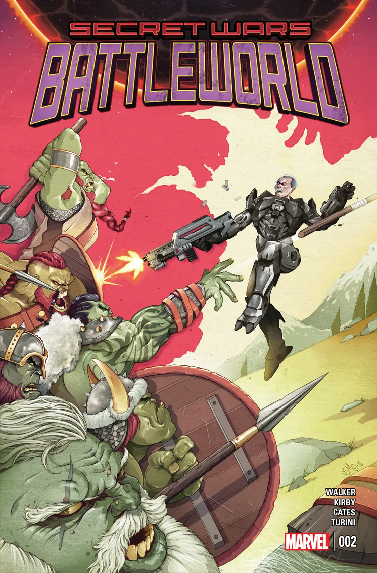 Couverture de Secret Wars: Battleworld (2015) #2