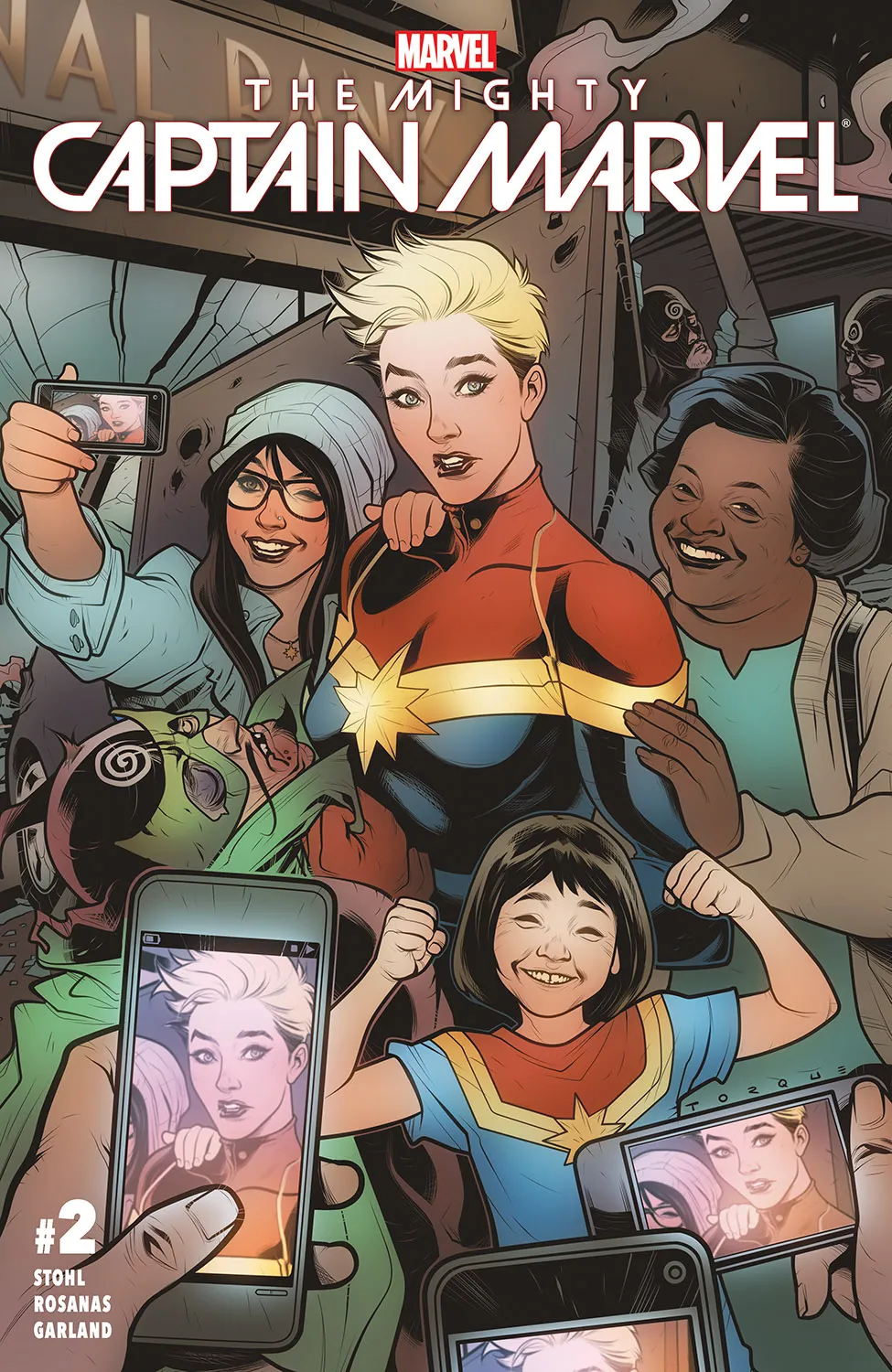 Couverture de The Mighty Captain Marvel (2017) #2