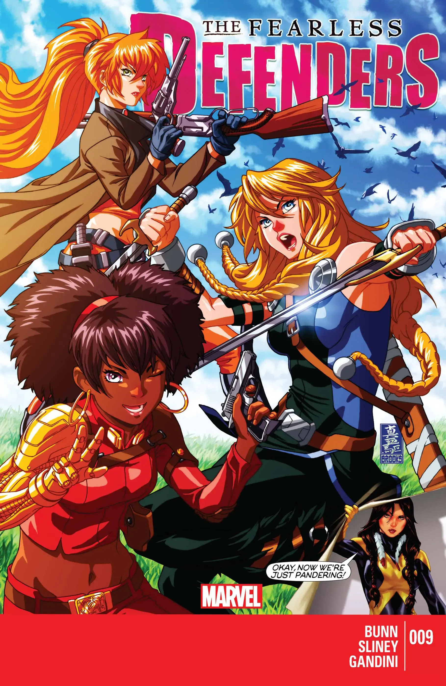 Couverture de Fearless Defenders (2013) #9