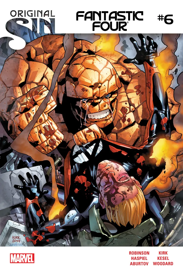 Couverture de Fantastic Four (2014) #6