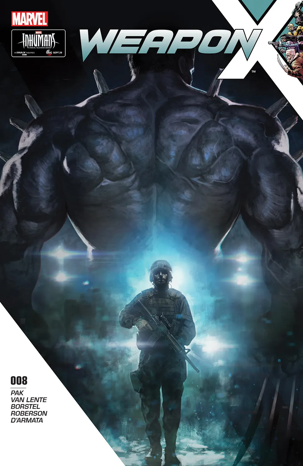Couverture de Weapon X (2017) #8