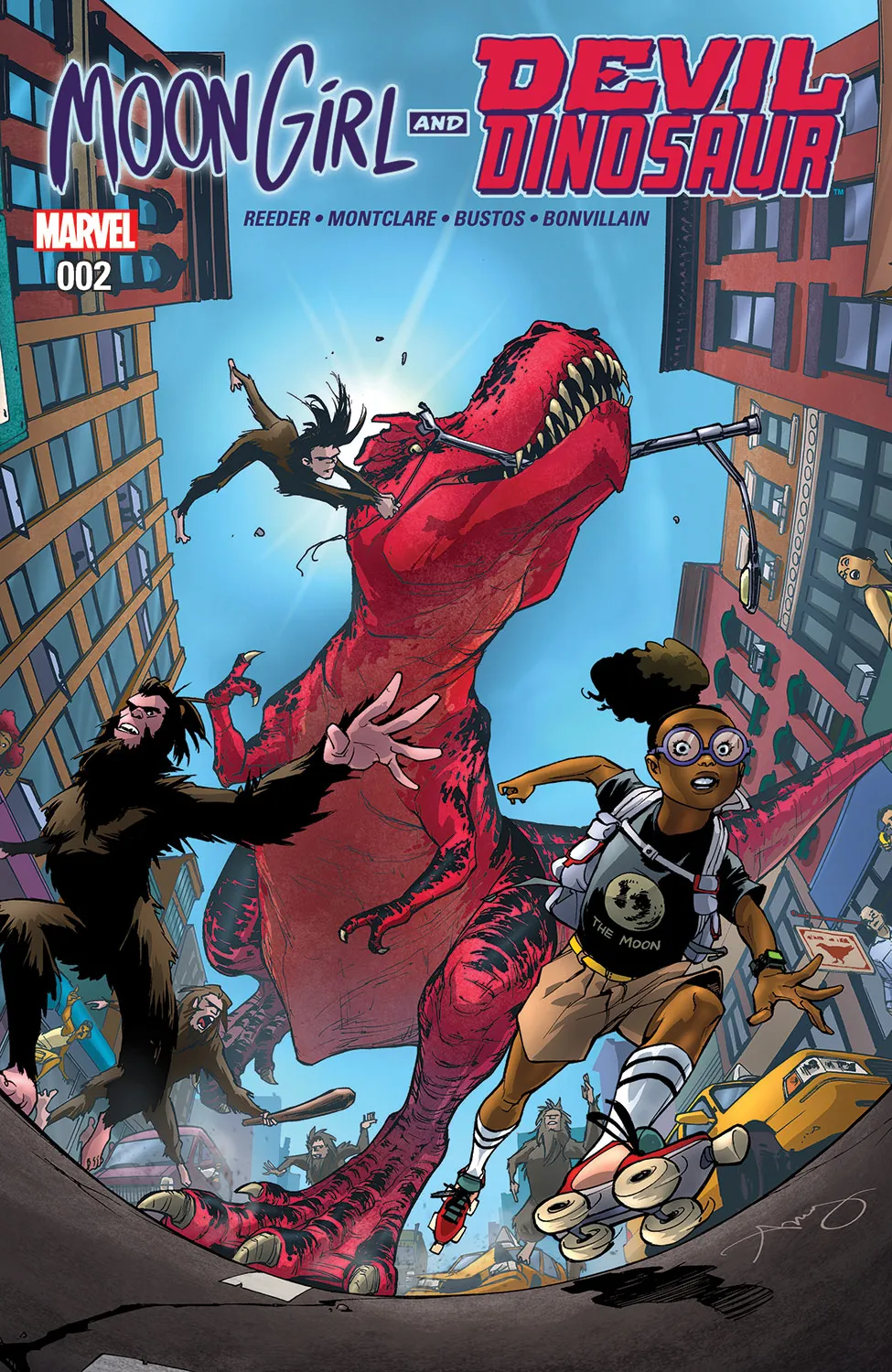 Couverture de Moon Girl and Devil Dinosaur (2015) #2