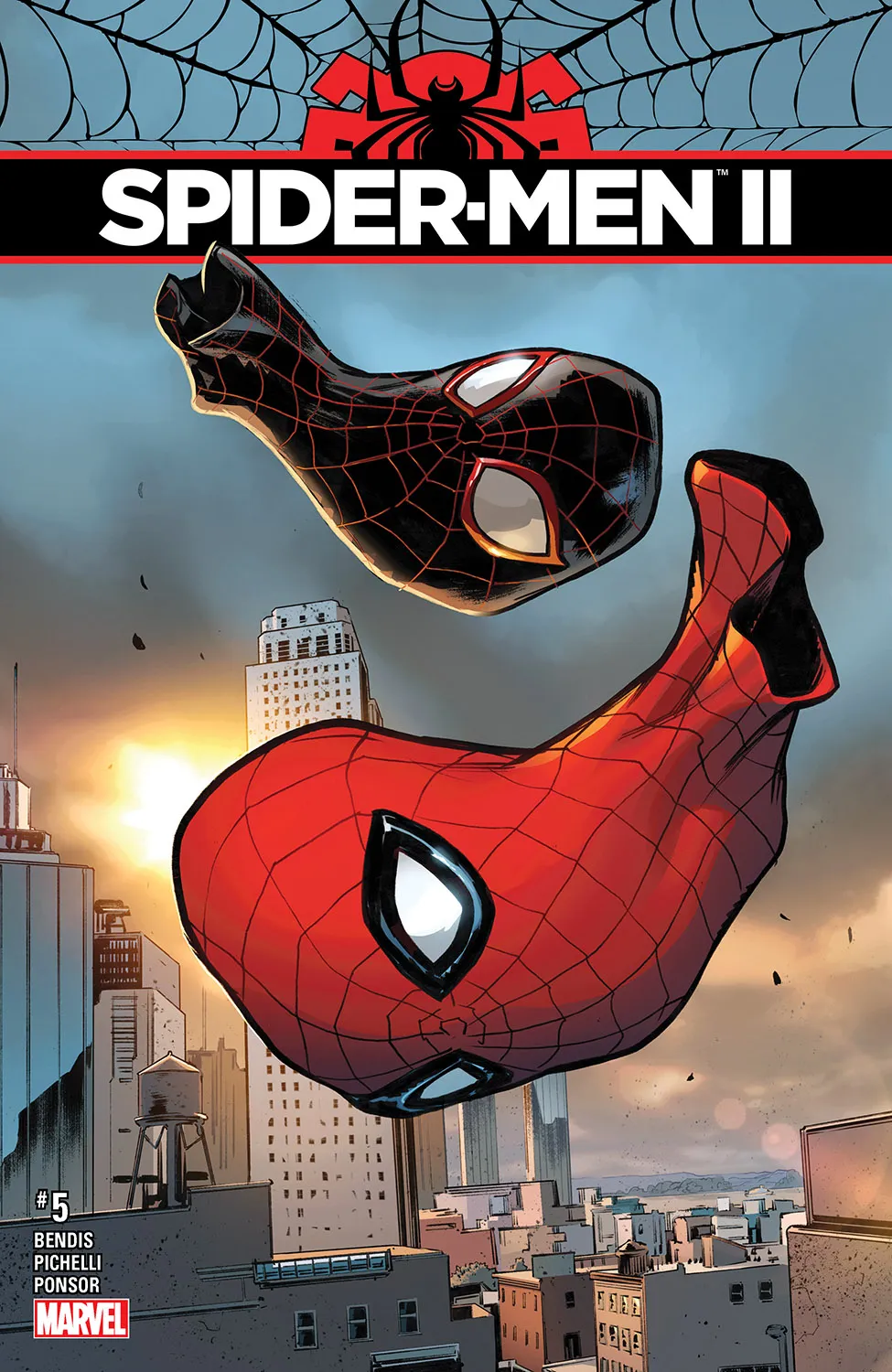 Couverture de Spider-Men II (2017) #5