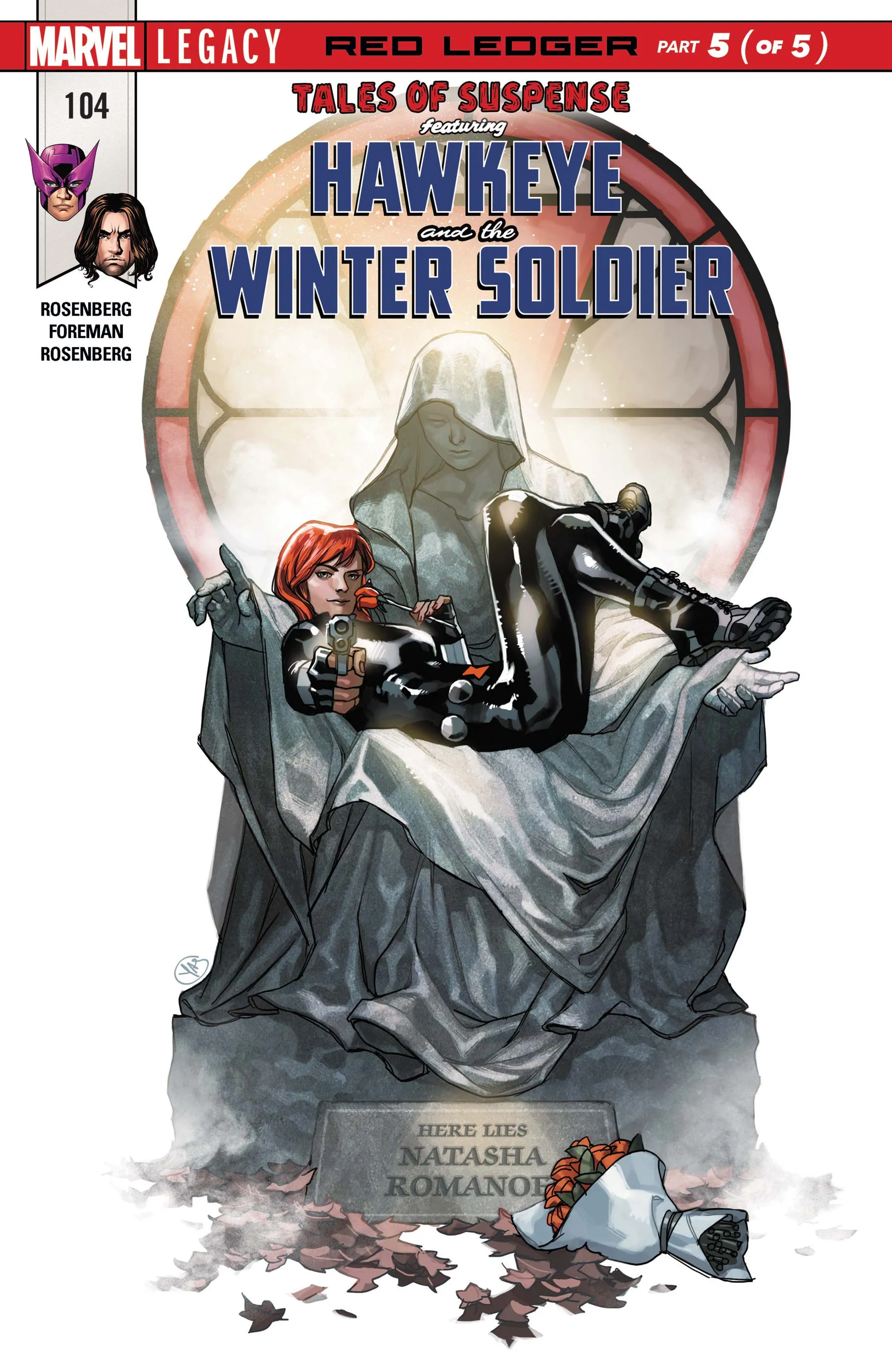 Couverture de Tales of Suspense (2017) #104