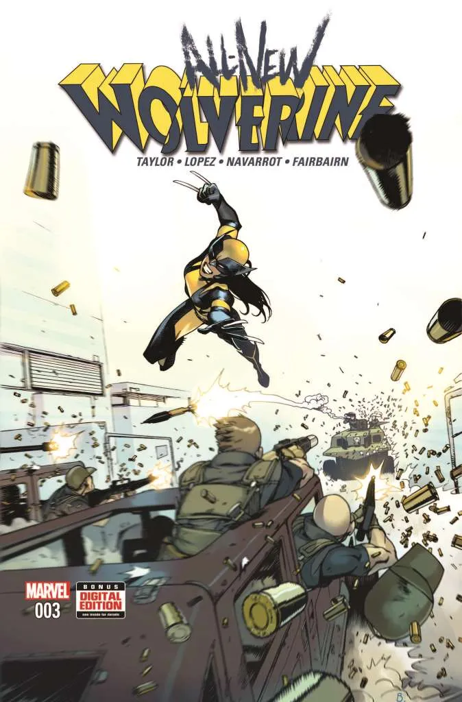 Couverture de All-New Wolverine (2015) #3