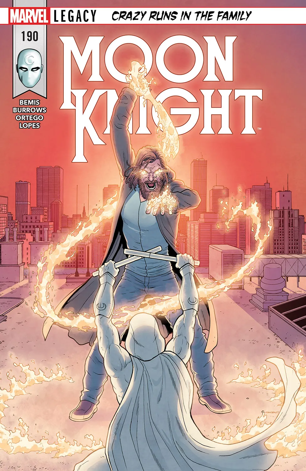 Couverture de Moon Knight (2016) #190