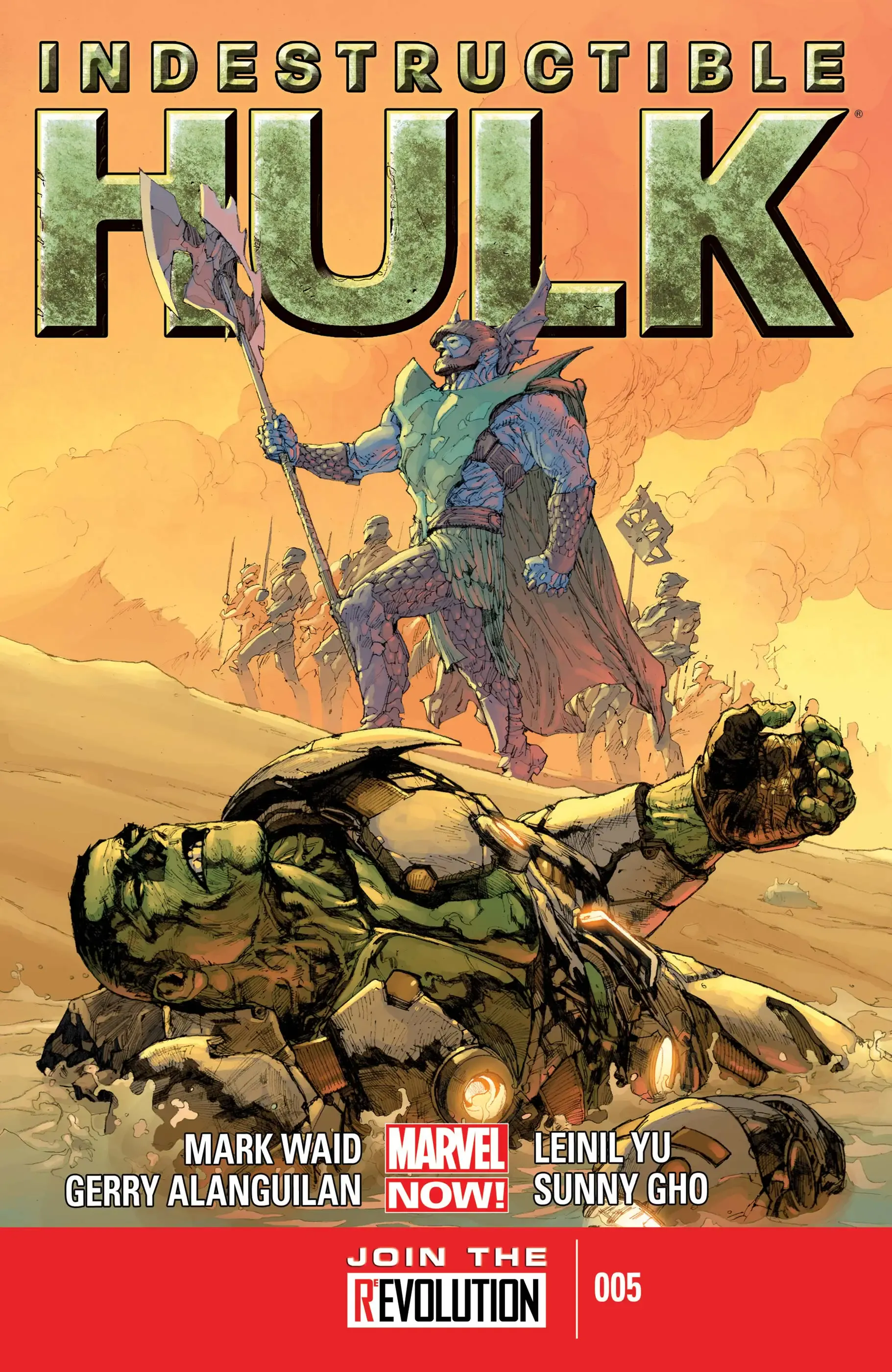 Couverture de Indestructible Hulk (2012) #5