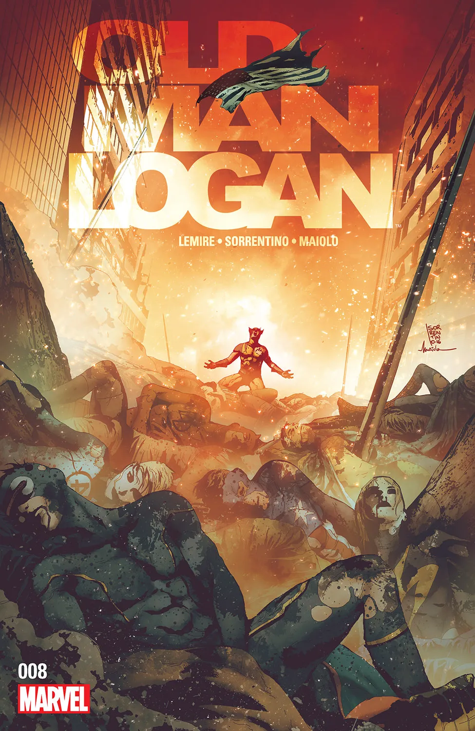 Couverture de Old Man Logan (2016) #8