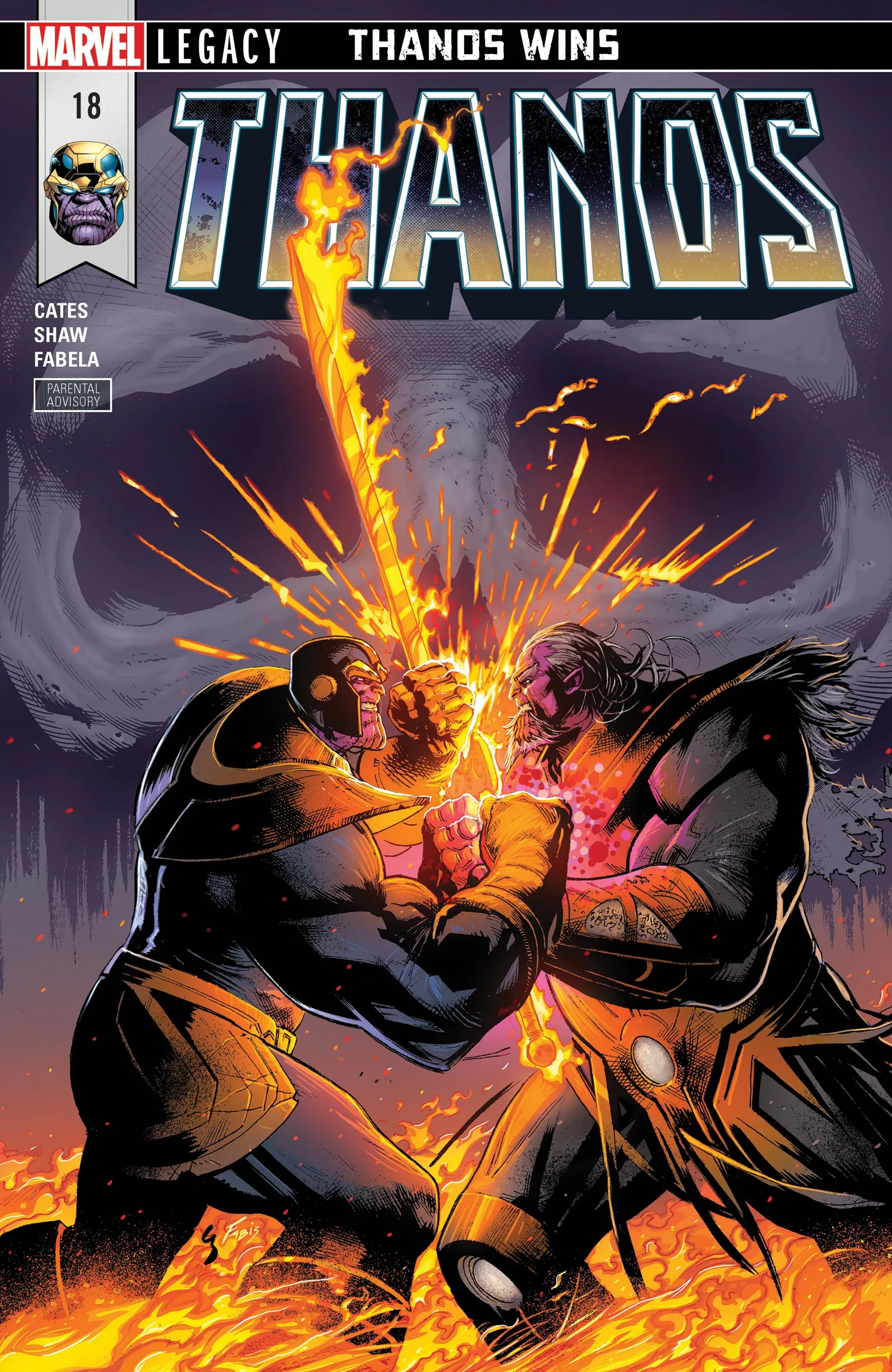 Couverture de Thanos (2016) #18