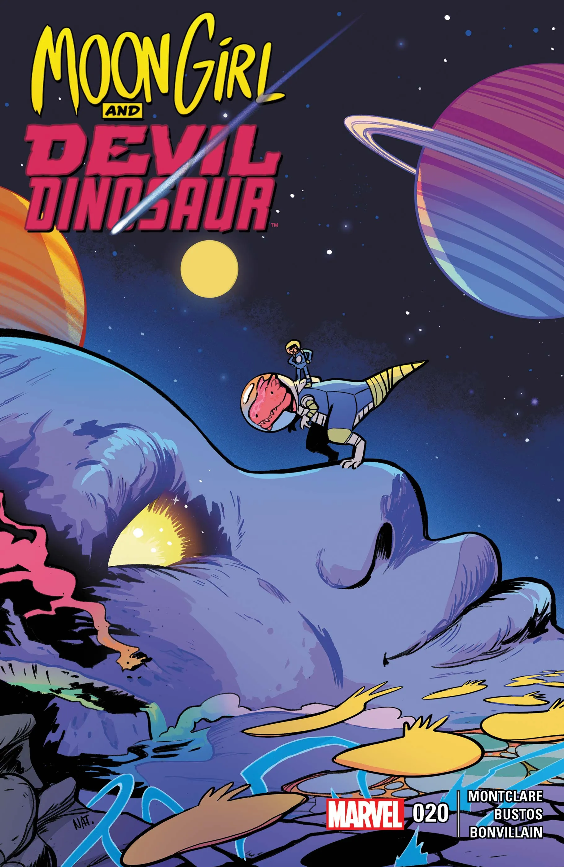 Couverture de Moon Girl and Devil Dinosaur (2015) #20
