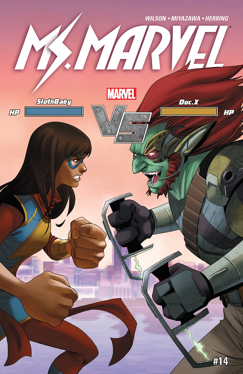 Couverture de Ms. Marvel (2015) #14