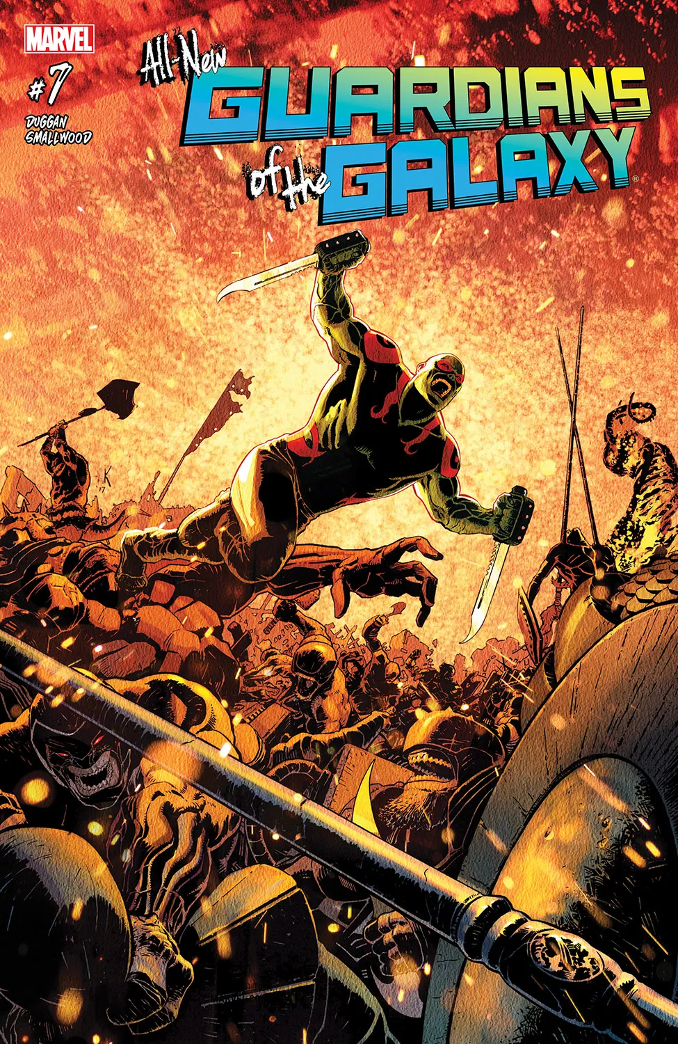 Couverture de All-New Guardians of the Galaxy (2017) #7