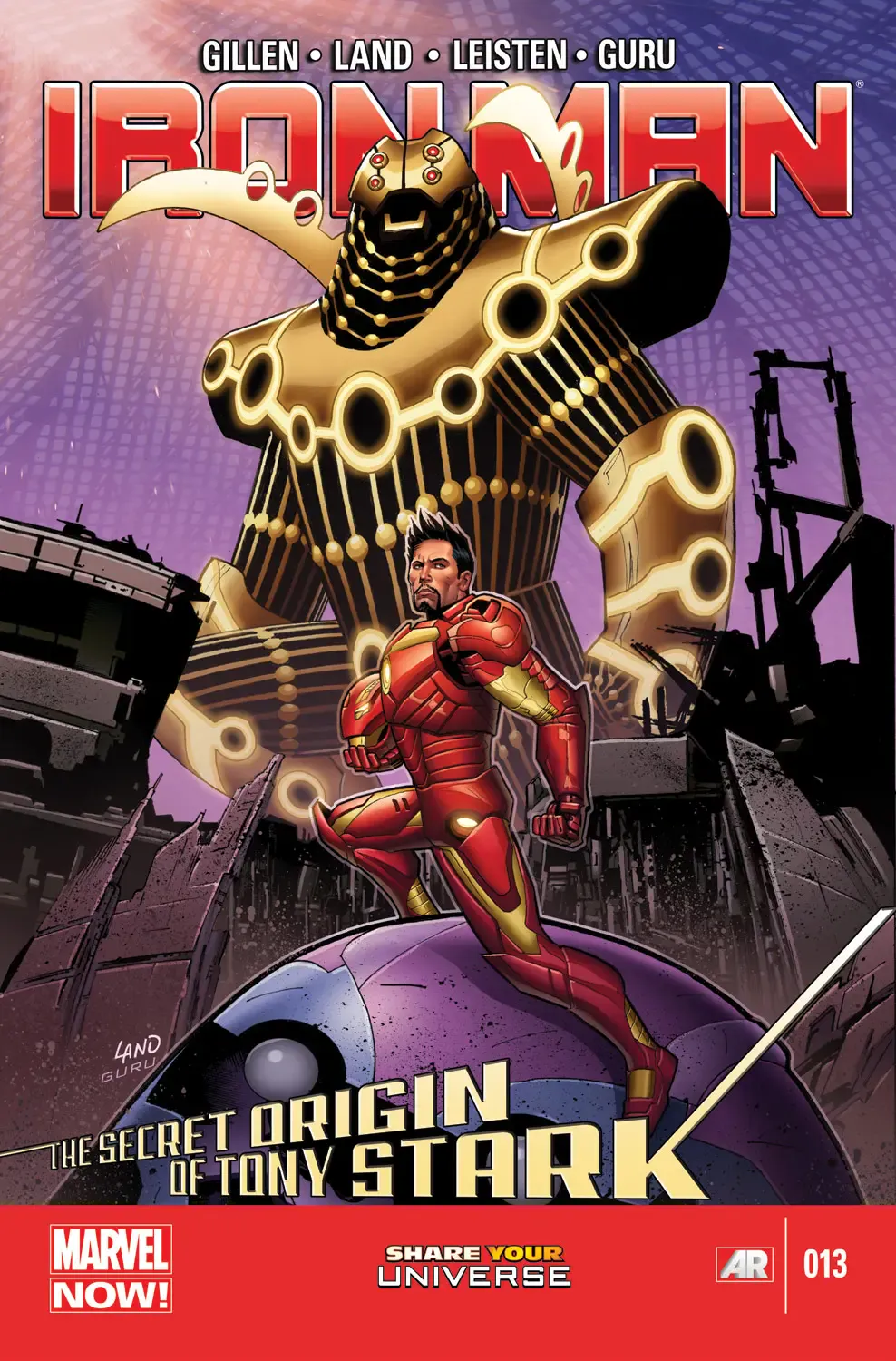 Couverture de Iron Man (2012) #13