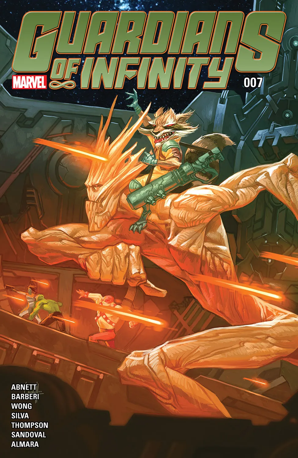 Couverture de Guardians of Infinity (2015) #7