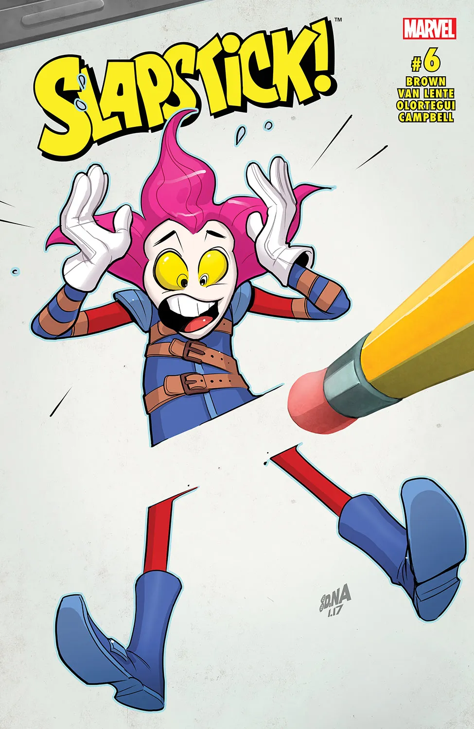 Couverture de Slapstick (2016) #6