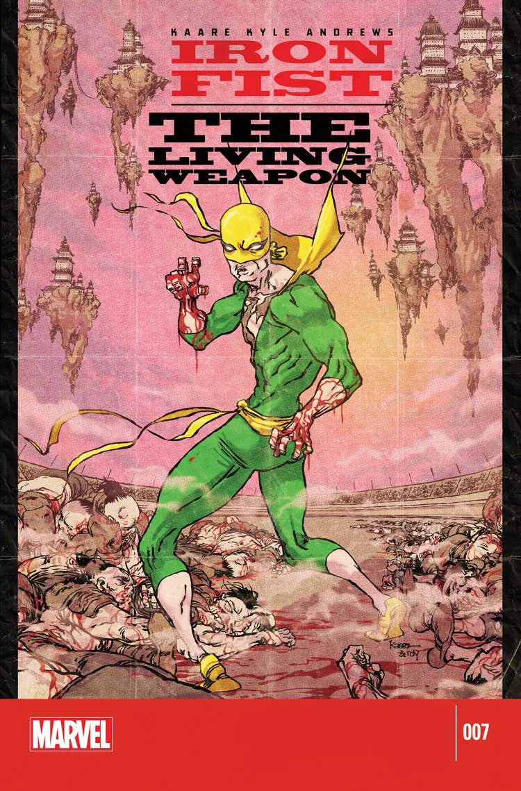 Couverture de Iron Fist: The Living Weapon (2014) #7