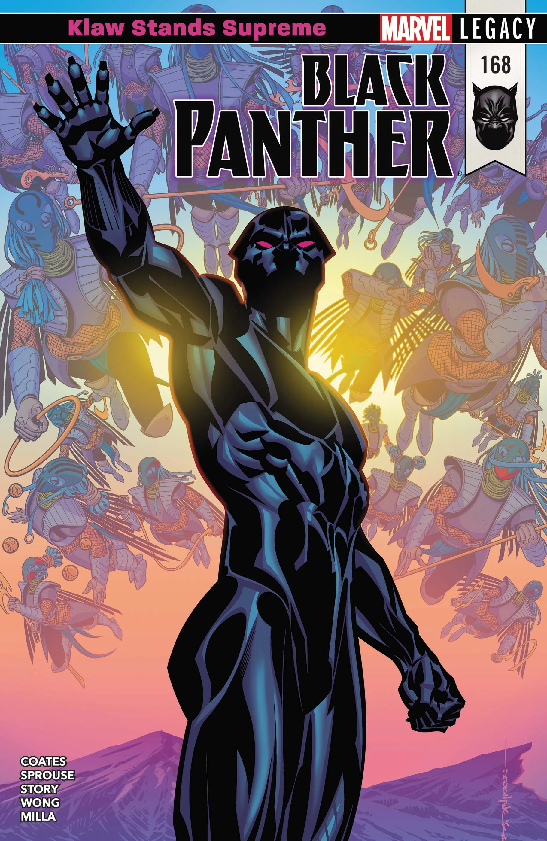 Couverture de Black Panther (2016) #168