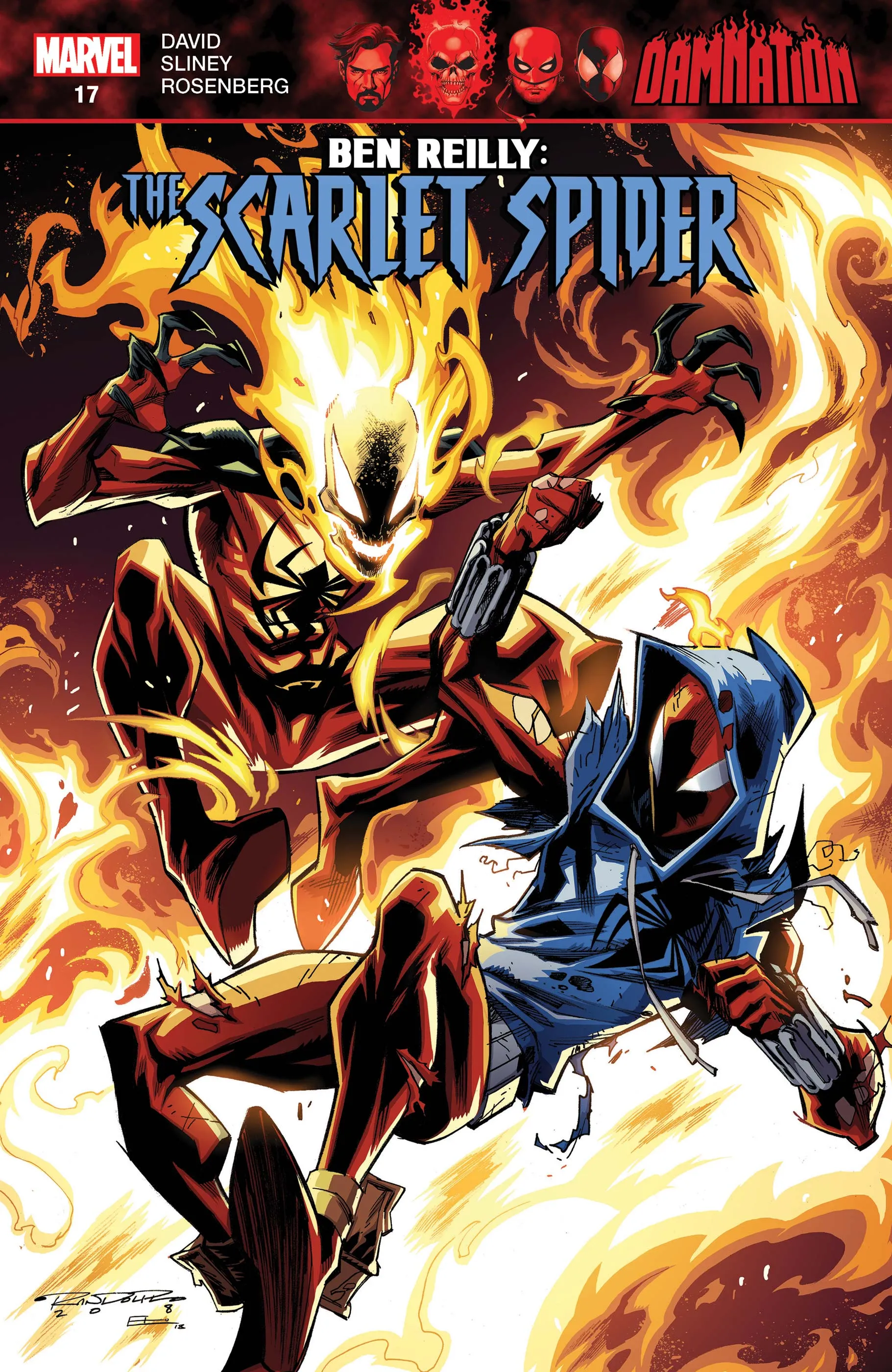 Couverture de Ben Reilly: Scarlet Spider (2017) #17