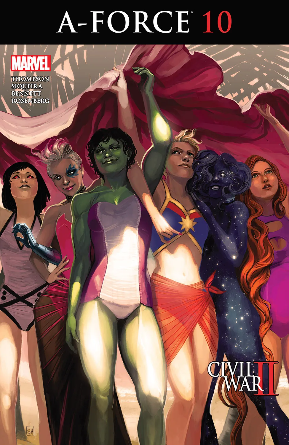 Couverture de A-Force (2016) #10