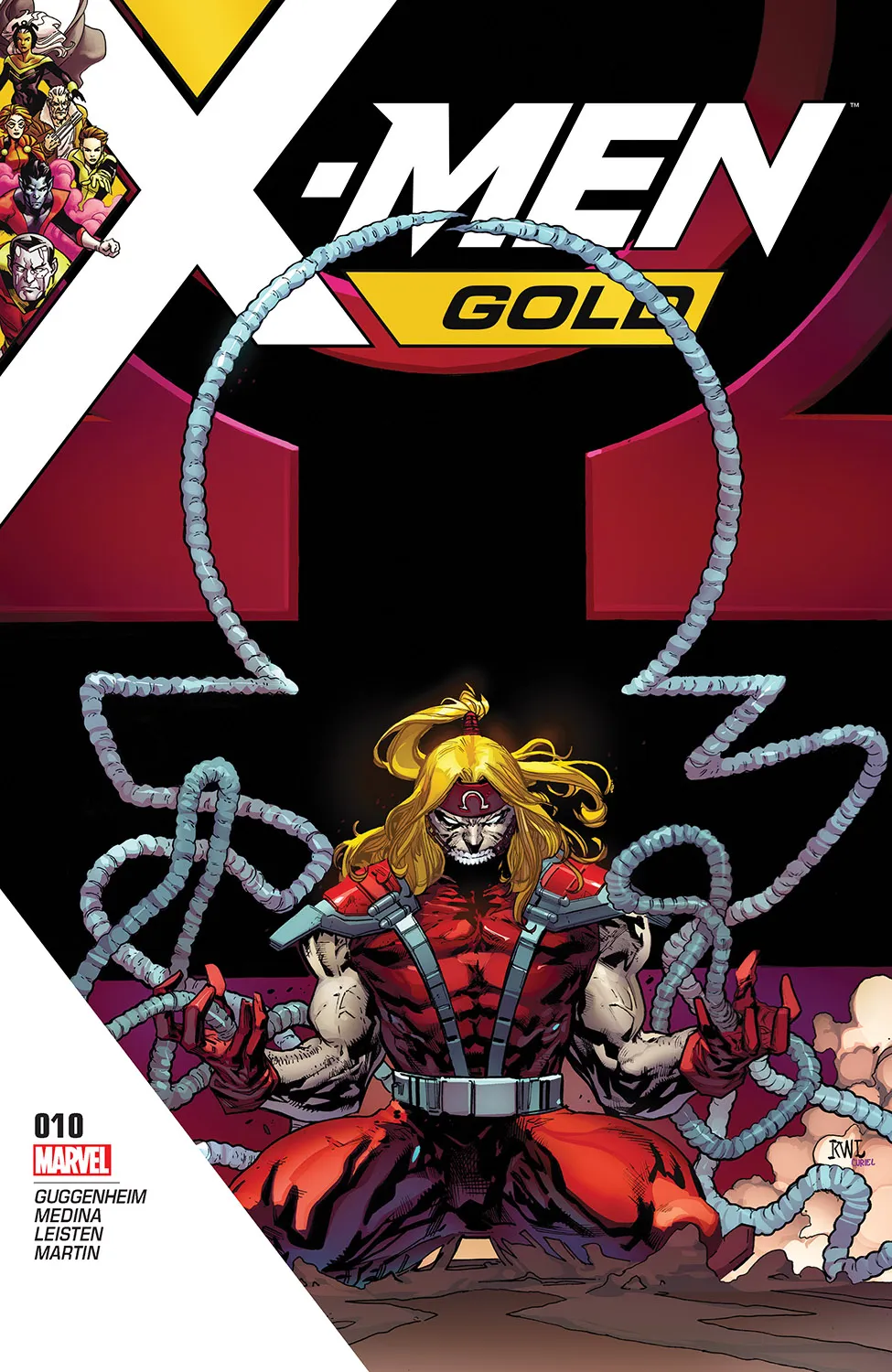 Couverture de X-Men: Gold (2017) #10