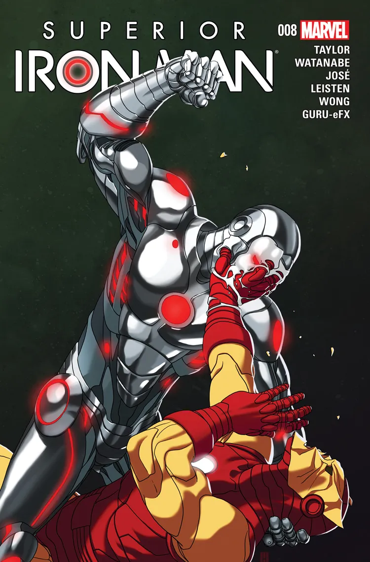 Couverture de Superior Iron-Man (2014) #8