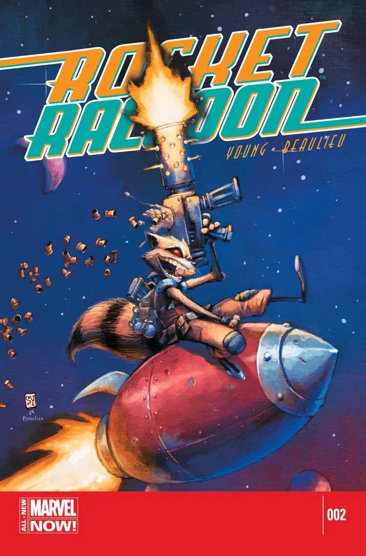 Couverture de Rocket Raccoon (2014) #2
