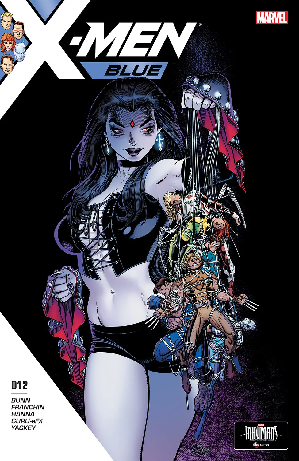 Couverture de X-Men: Blue (2017) #12