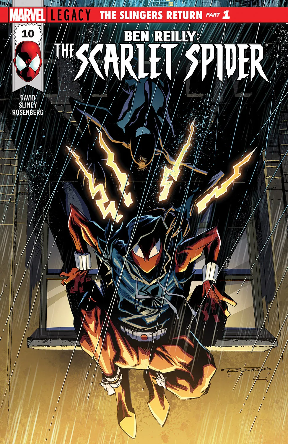 Couverture de Ben Reilly: Scarlet Spider (2017) #10