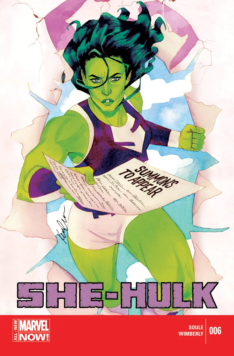 Couverture de She-Hulk (2014) #6