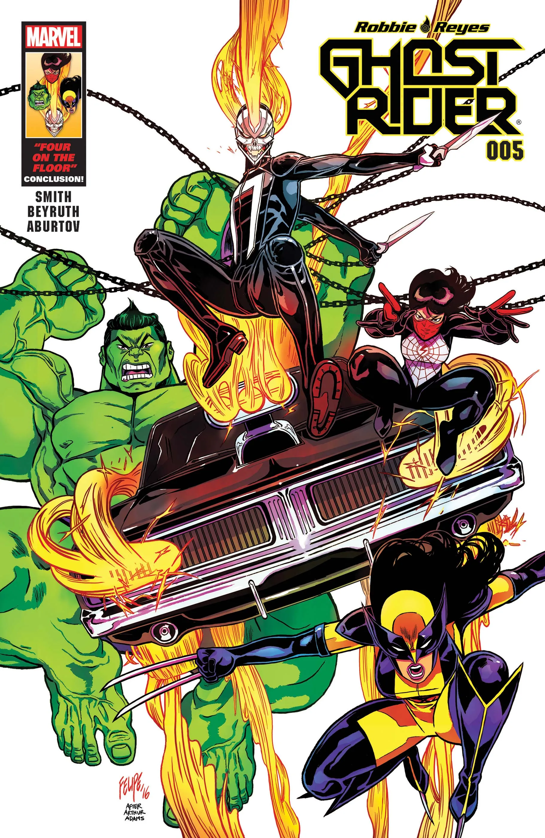 Couverture de Ghost Rider (2016) #5