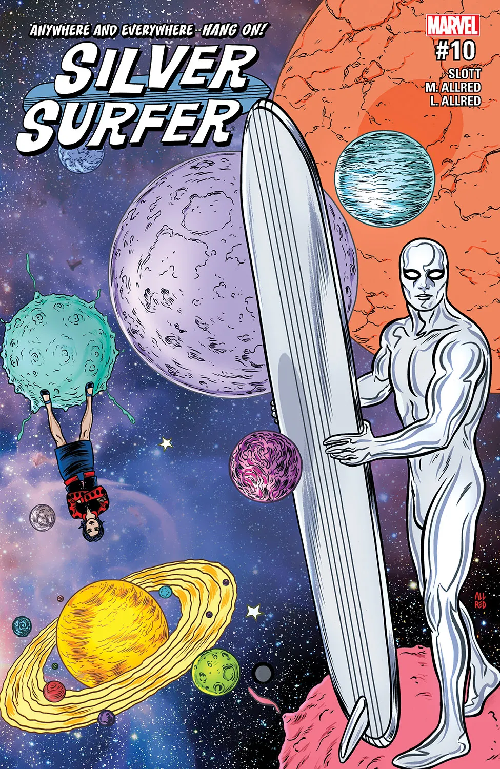 Couverture de Silver Surfer (2016) #10