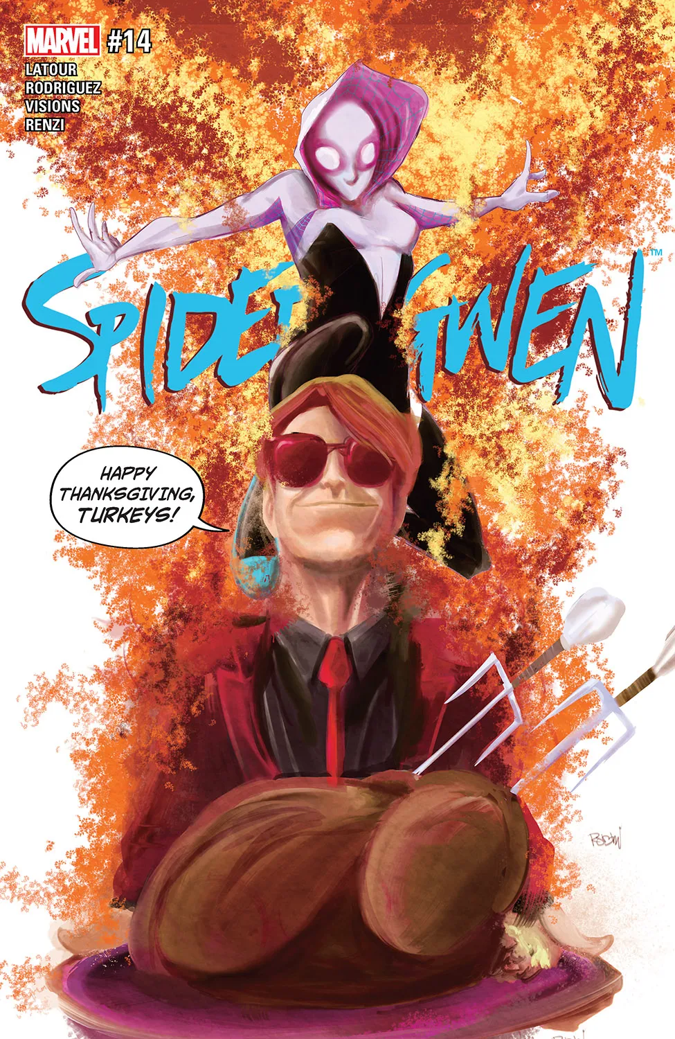 Couverture de Spider-Gwen (2015) #14