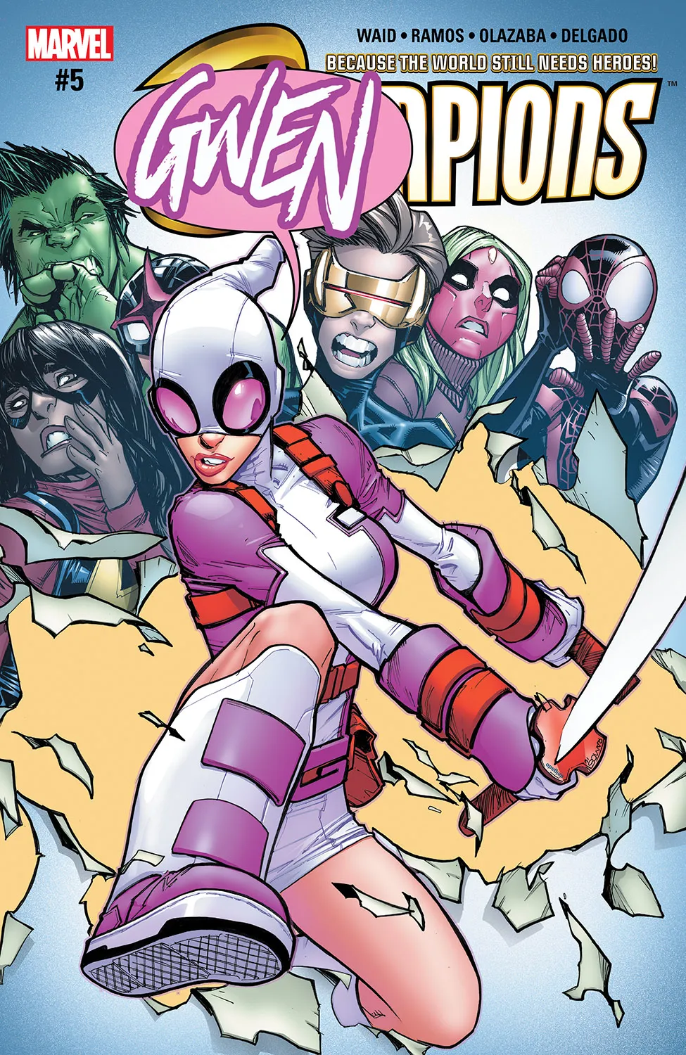 Couverture de Champions (2016) #5