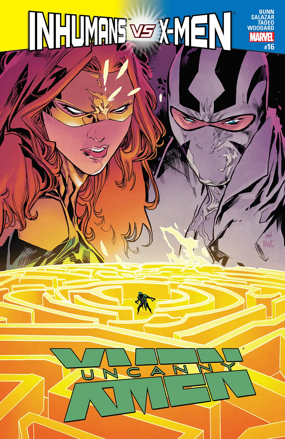 Couverture de Uncanny X-Men (2016) #16