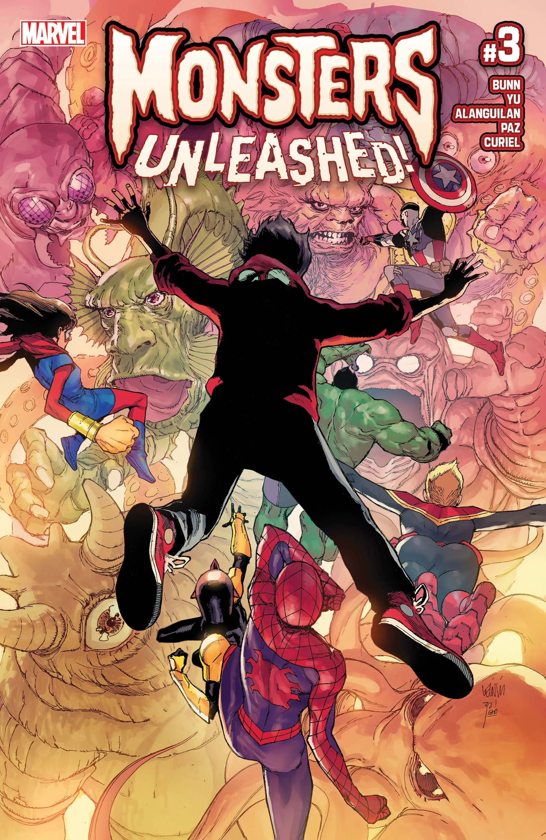 Couverture de Monsters Unleashed (2017) #3