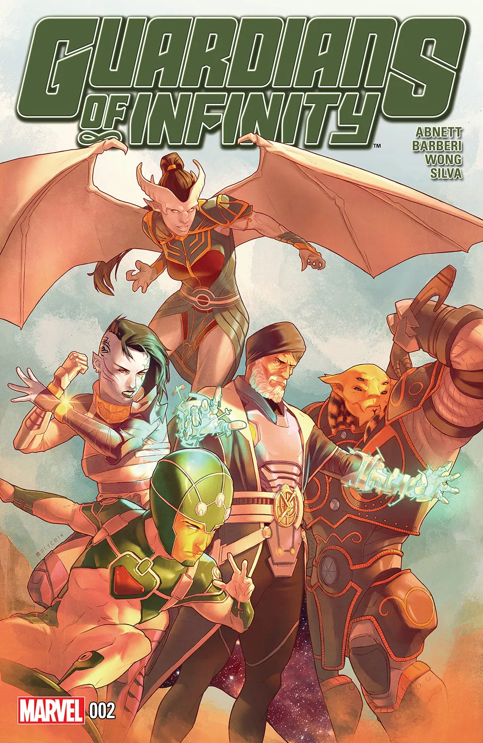 Couverture de Guardians of Infinity (2015) #2