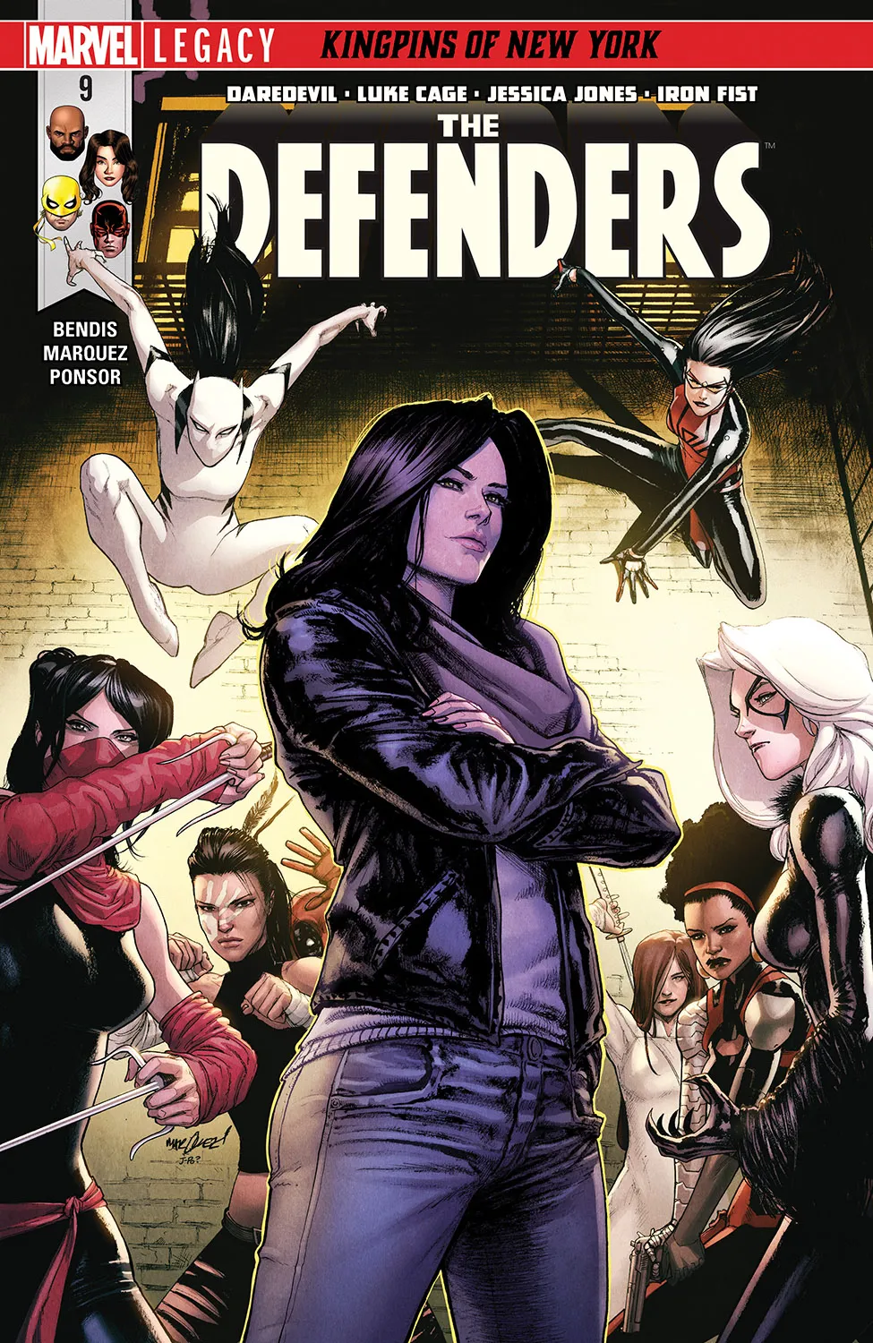 Couverture de Defenders (2017) #9