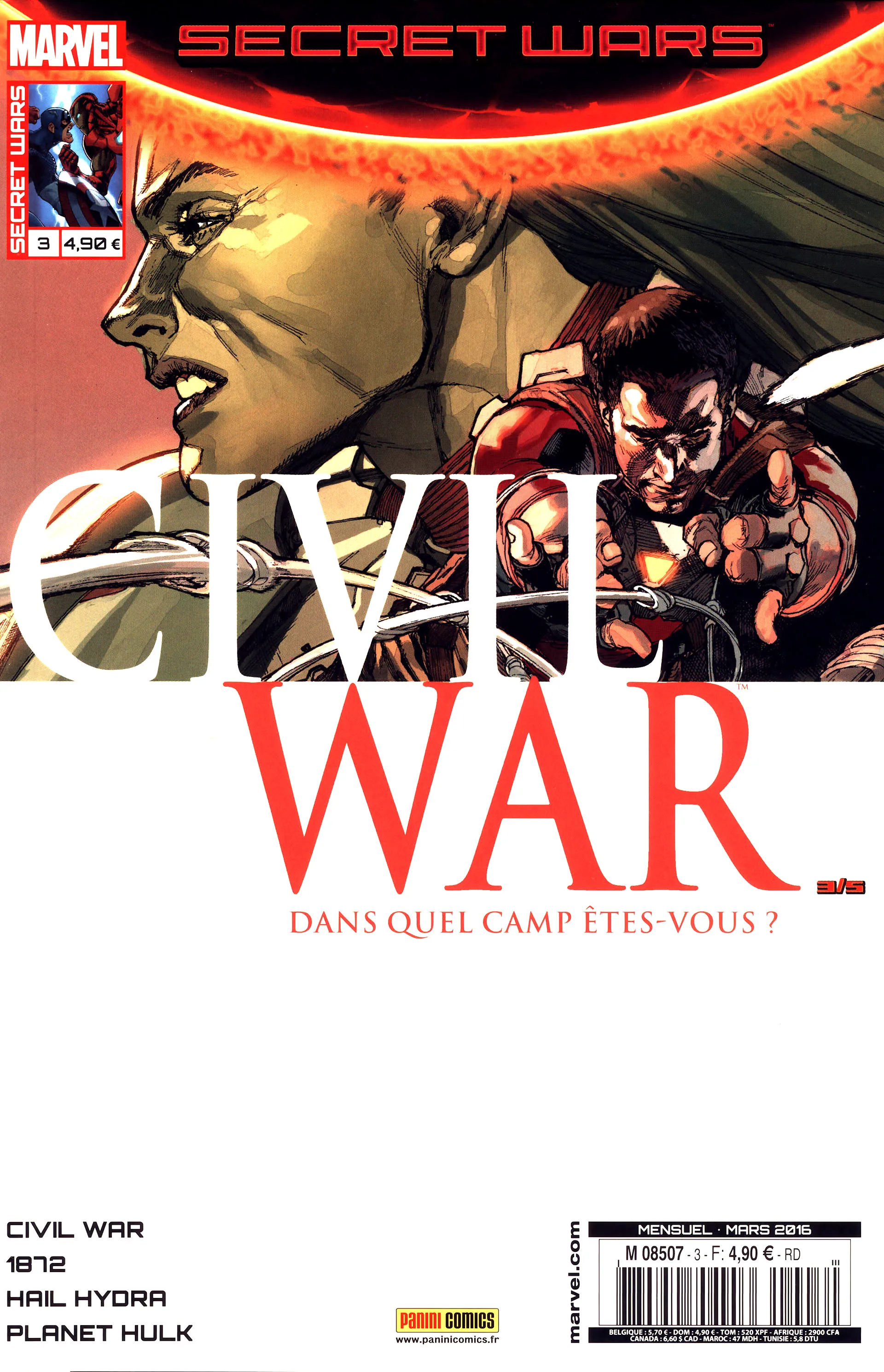 Secret Wars: Civil War n°3