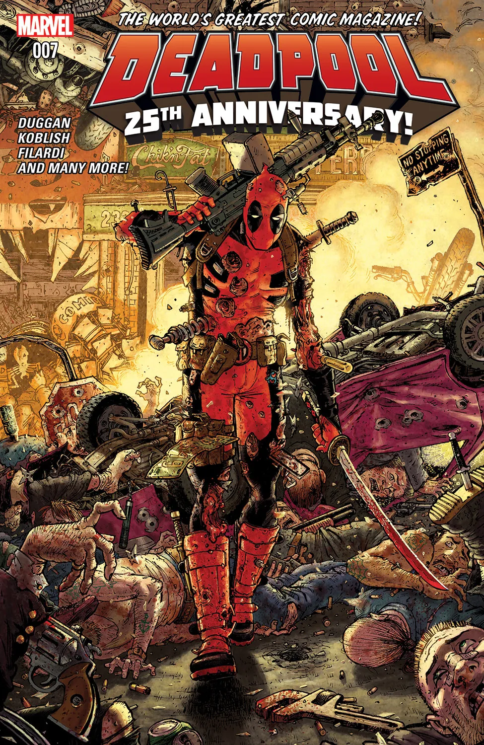 Couverture de Deadpool (2015) #7
