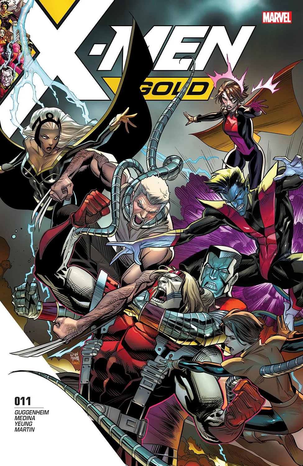 Couverture de X-Men: Gold (2017) #11