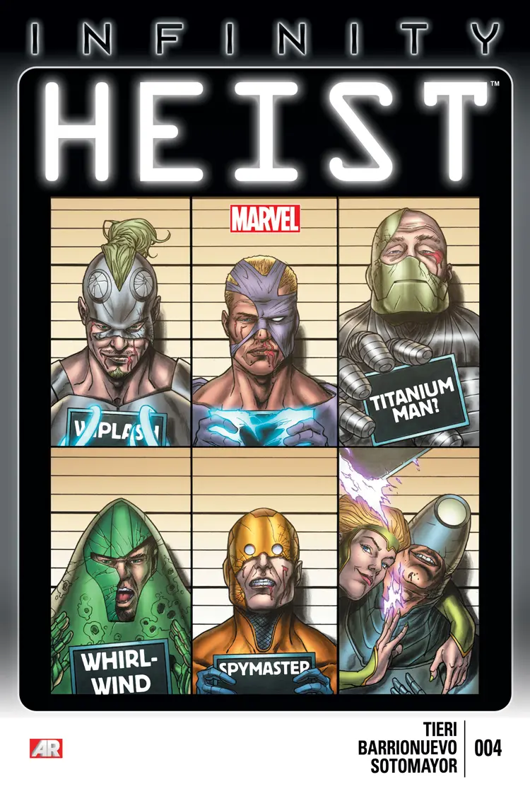 Couverture de Infinity: Heist (2013) #4