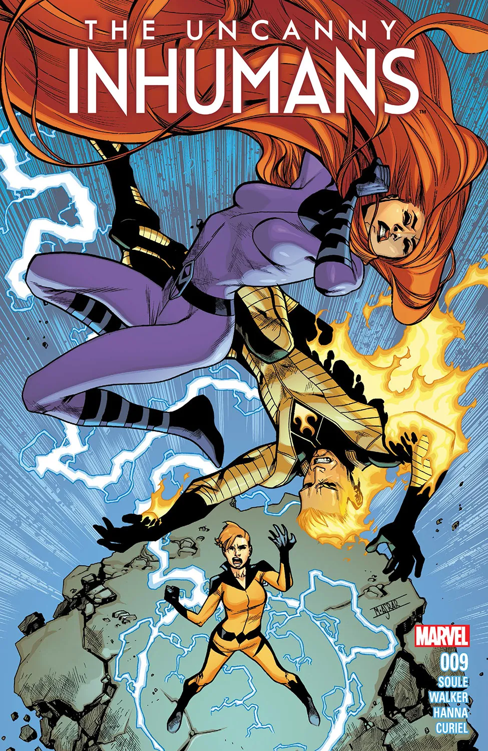 Couverture de Uncanny Inhumans (2015) #9