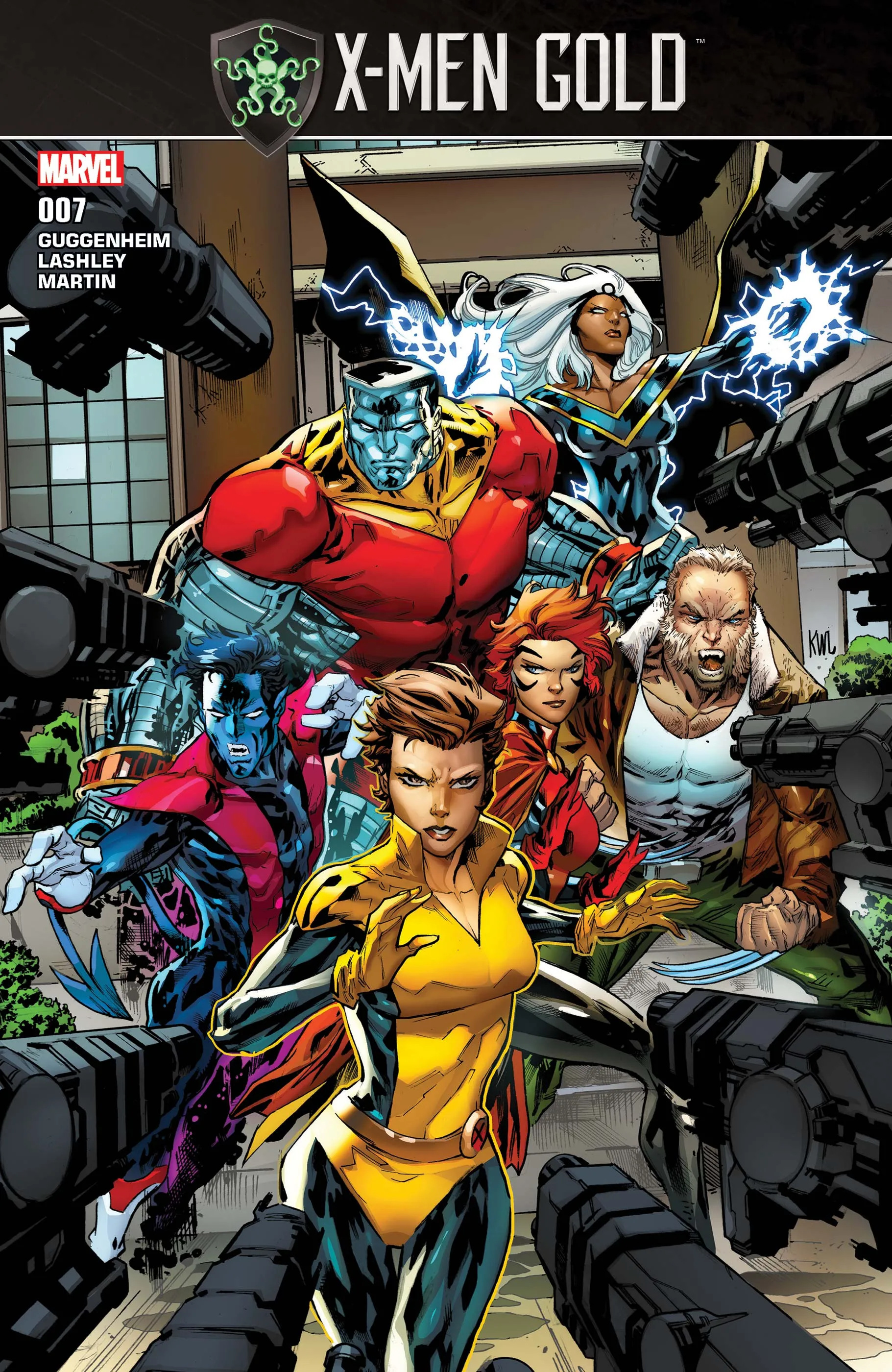 Couverture de X-Men: Gold (2017) #7