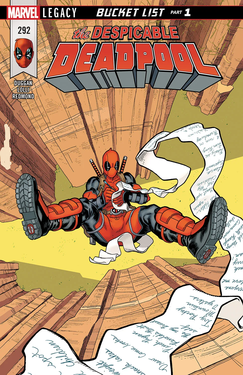 Couverture de Despicable Deadpool (2017) #292