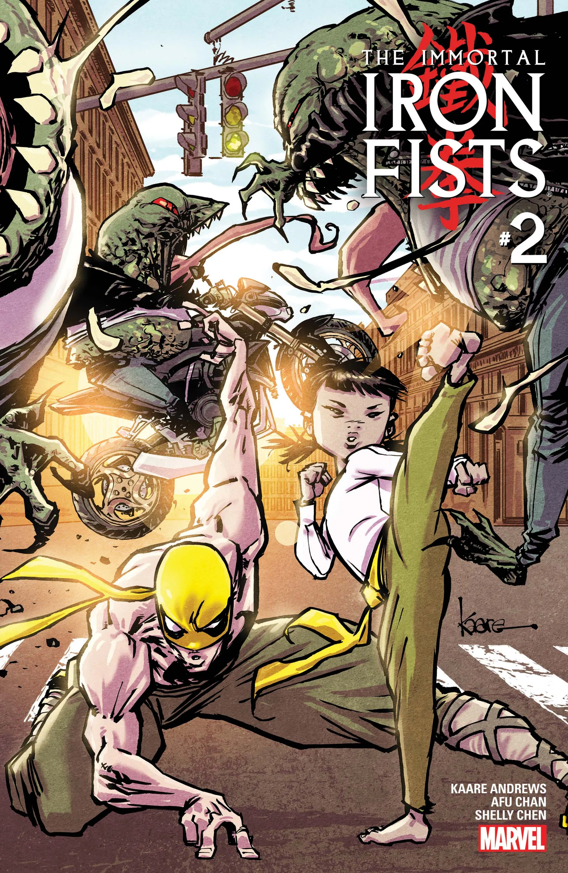 Couverture de Immortal Iron Fists (2017) #2